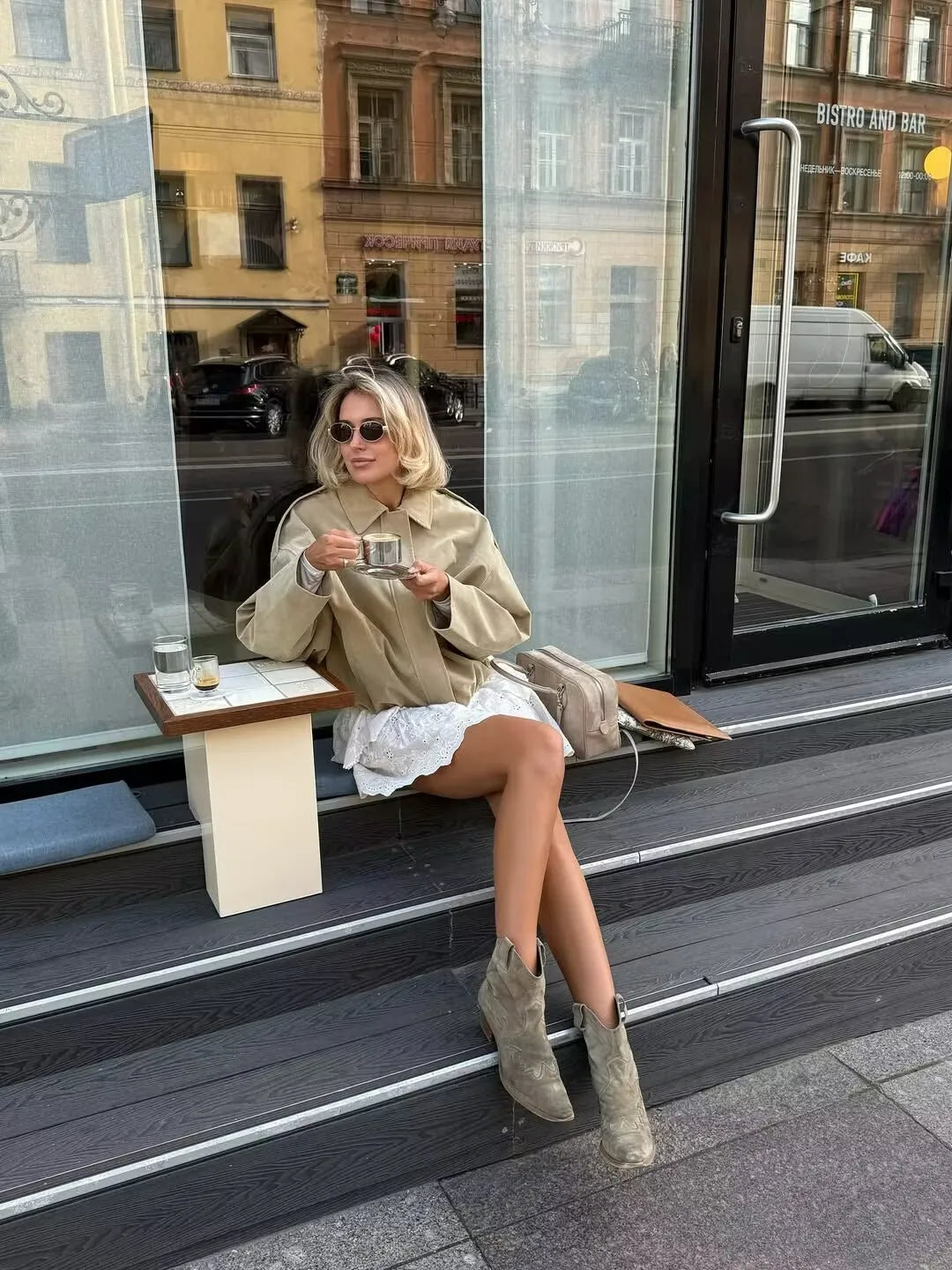 LILO SUEDE BOMBER JACKET