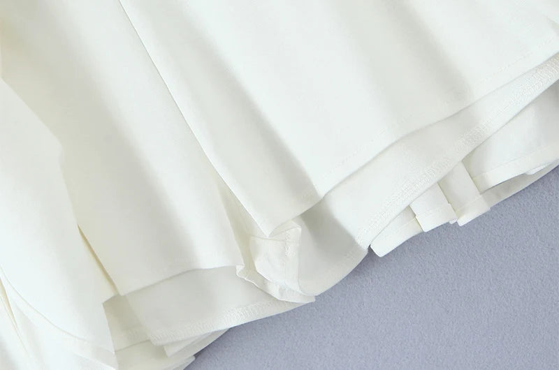 EMERSYN DRAWSTRING MINI SKORT