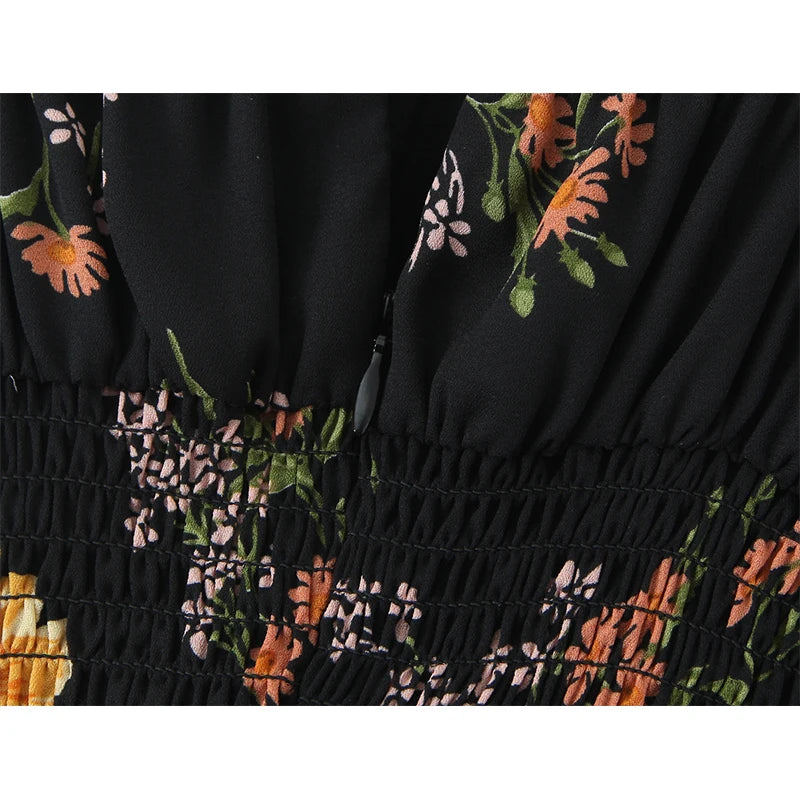 SARA FLORAL MINI DRES