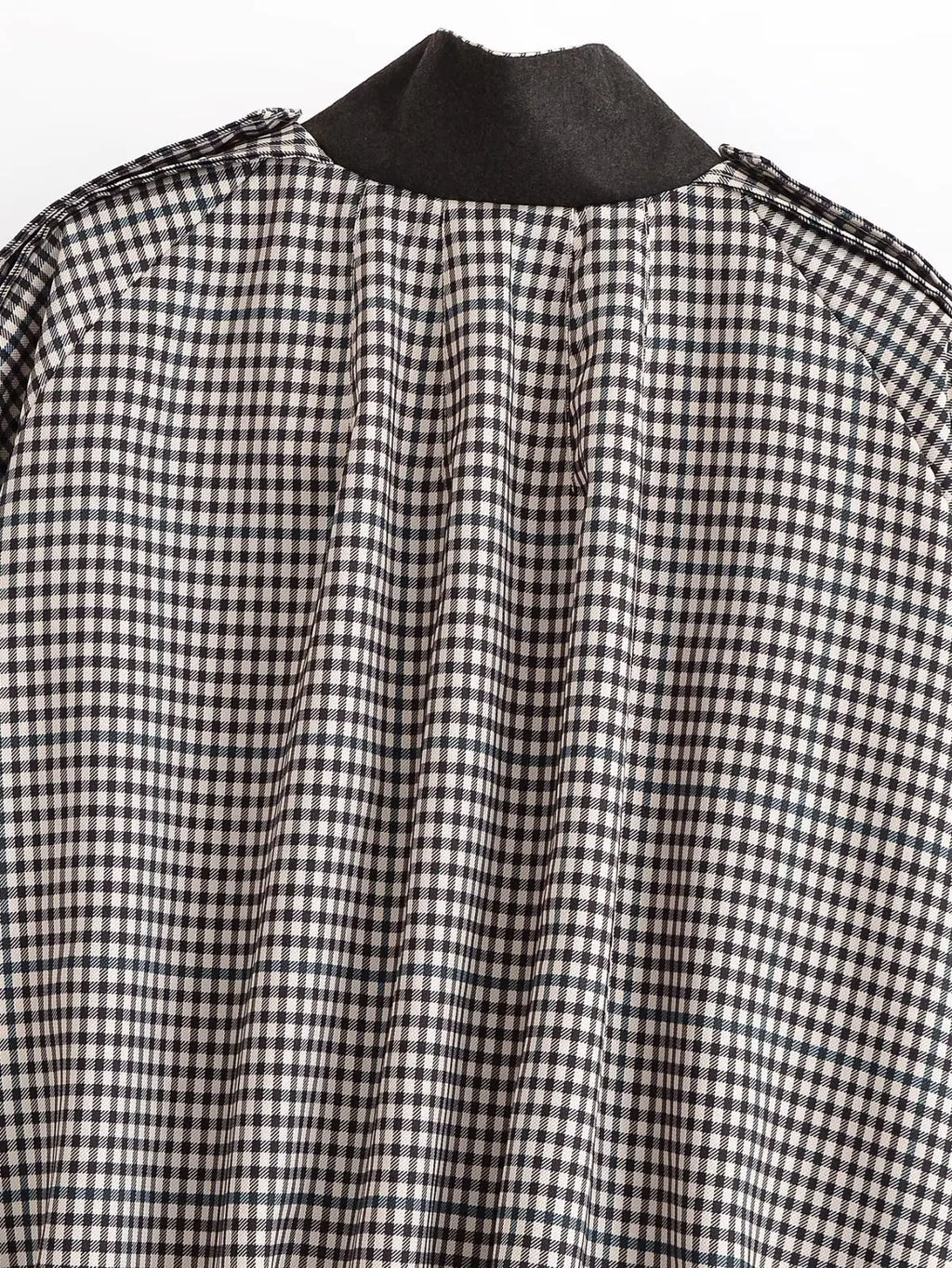 MIKAS PLAID JACKET