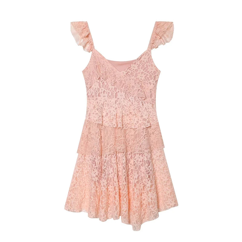 ANITA LACE MINI DRESS