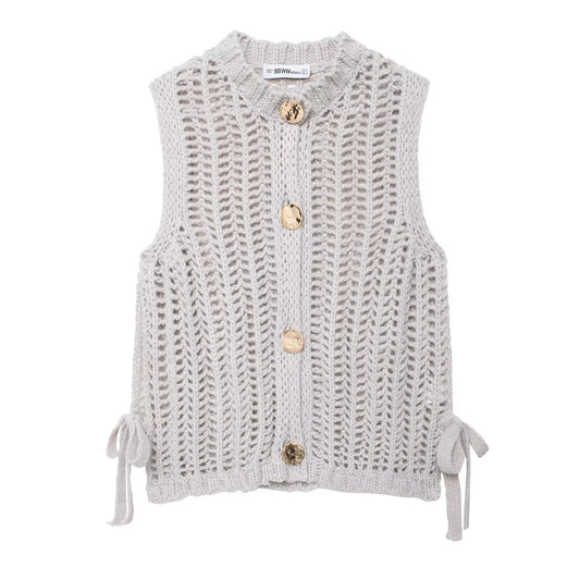 CARERA CROCHET CARDIGAN