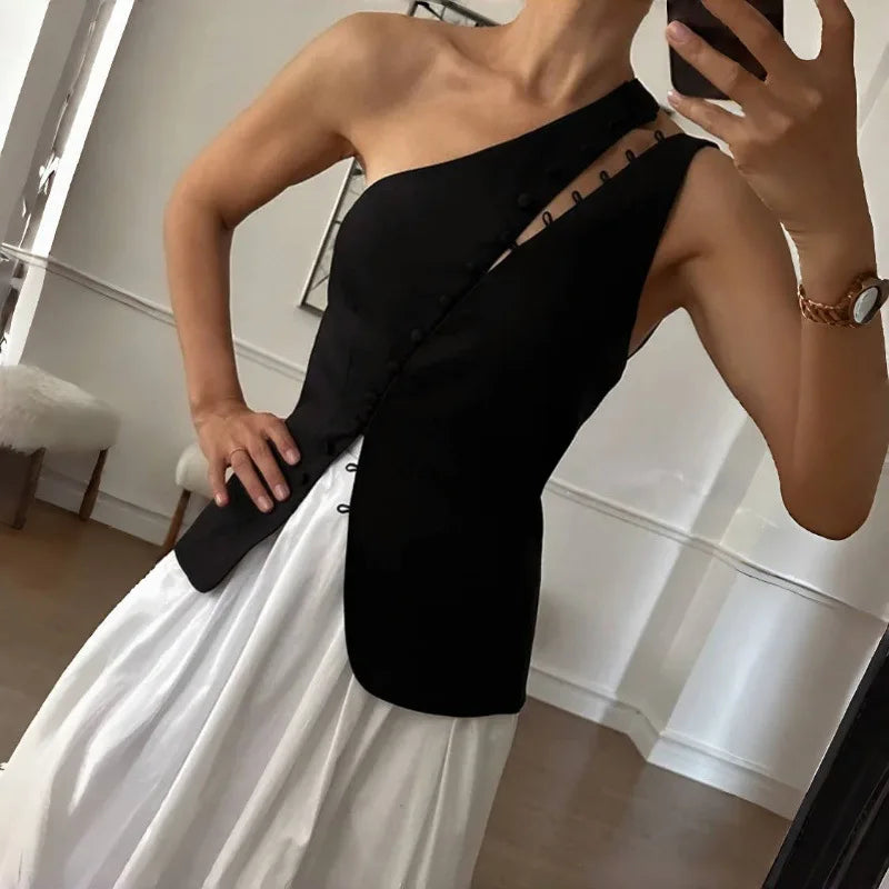 ZINNIA ASYMMETRICAL TOP