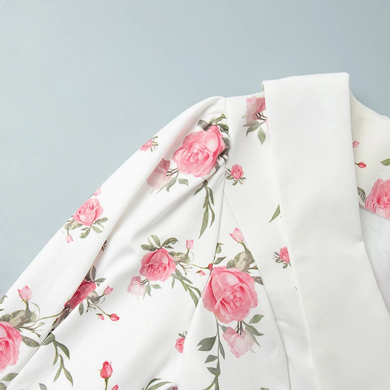 AYLIN FLORAL MINI DRESS