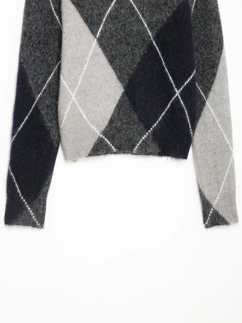Aspen Argyle Knit Sweater