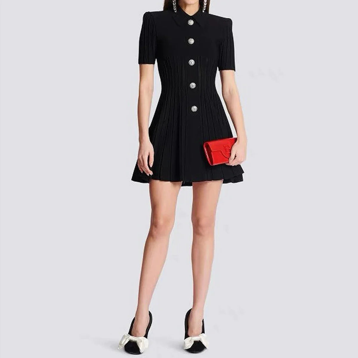 NAYA KNITTED MINI DRESS