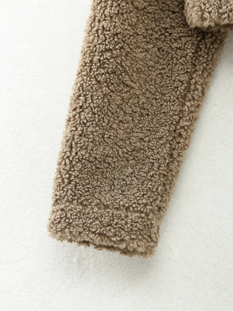 ZIA CROPPED FUR JACKET