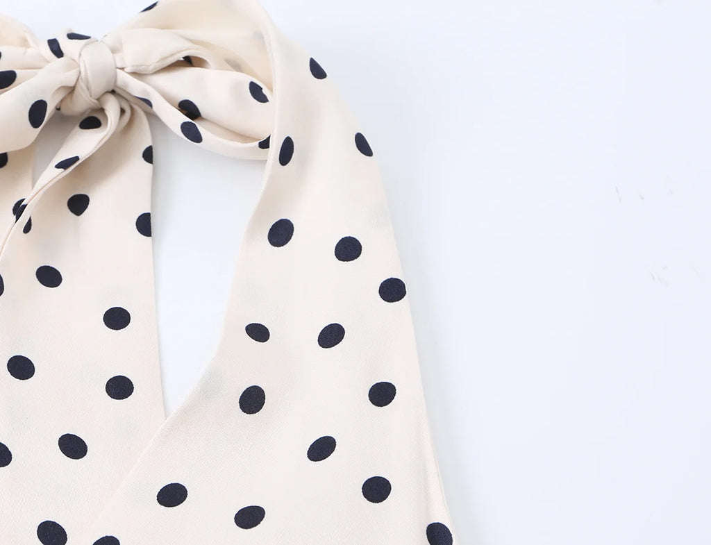BLUMA POLKA DOT MINI DRESS
