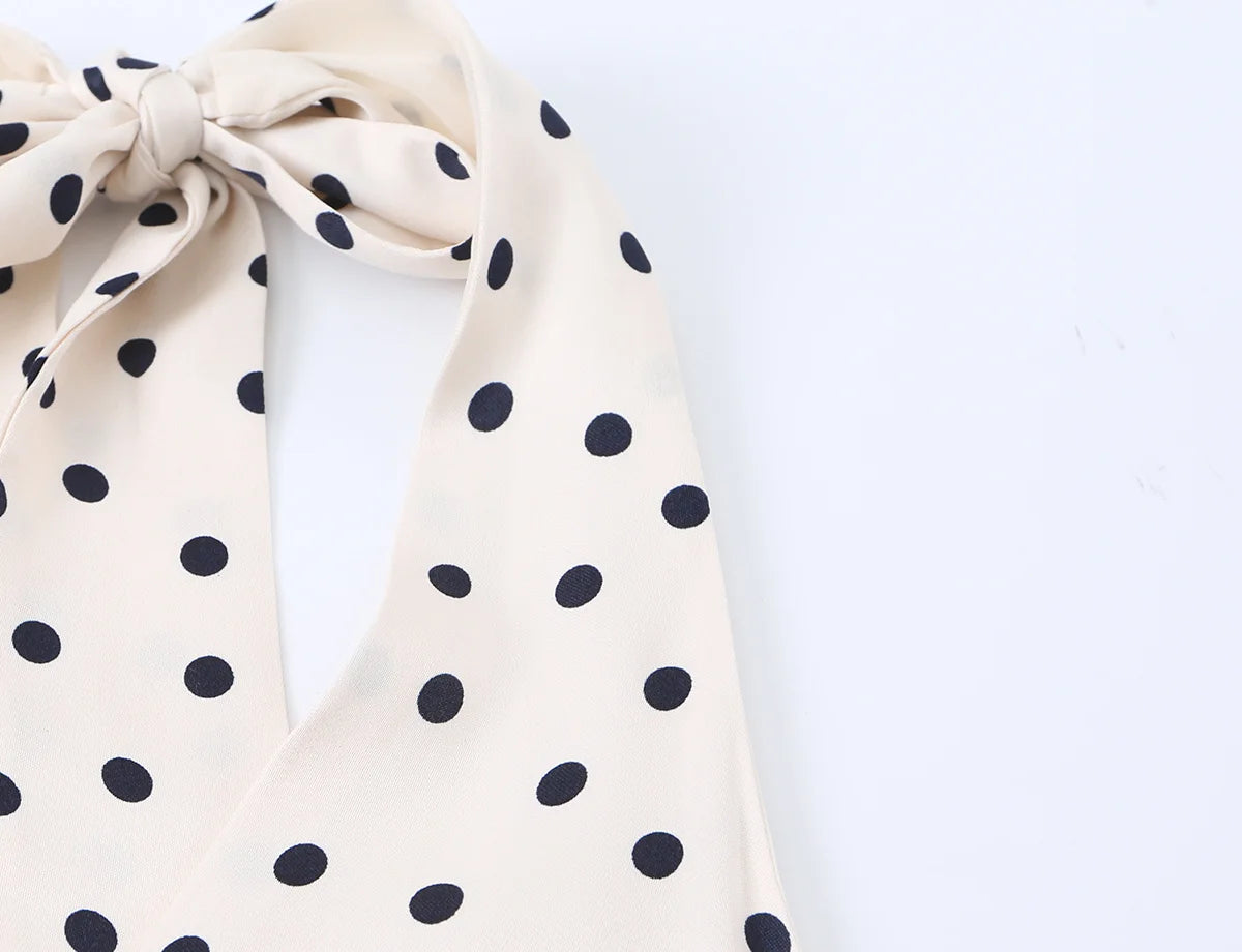 BLUMA POLKA DOT MINI DRESS