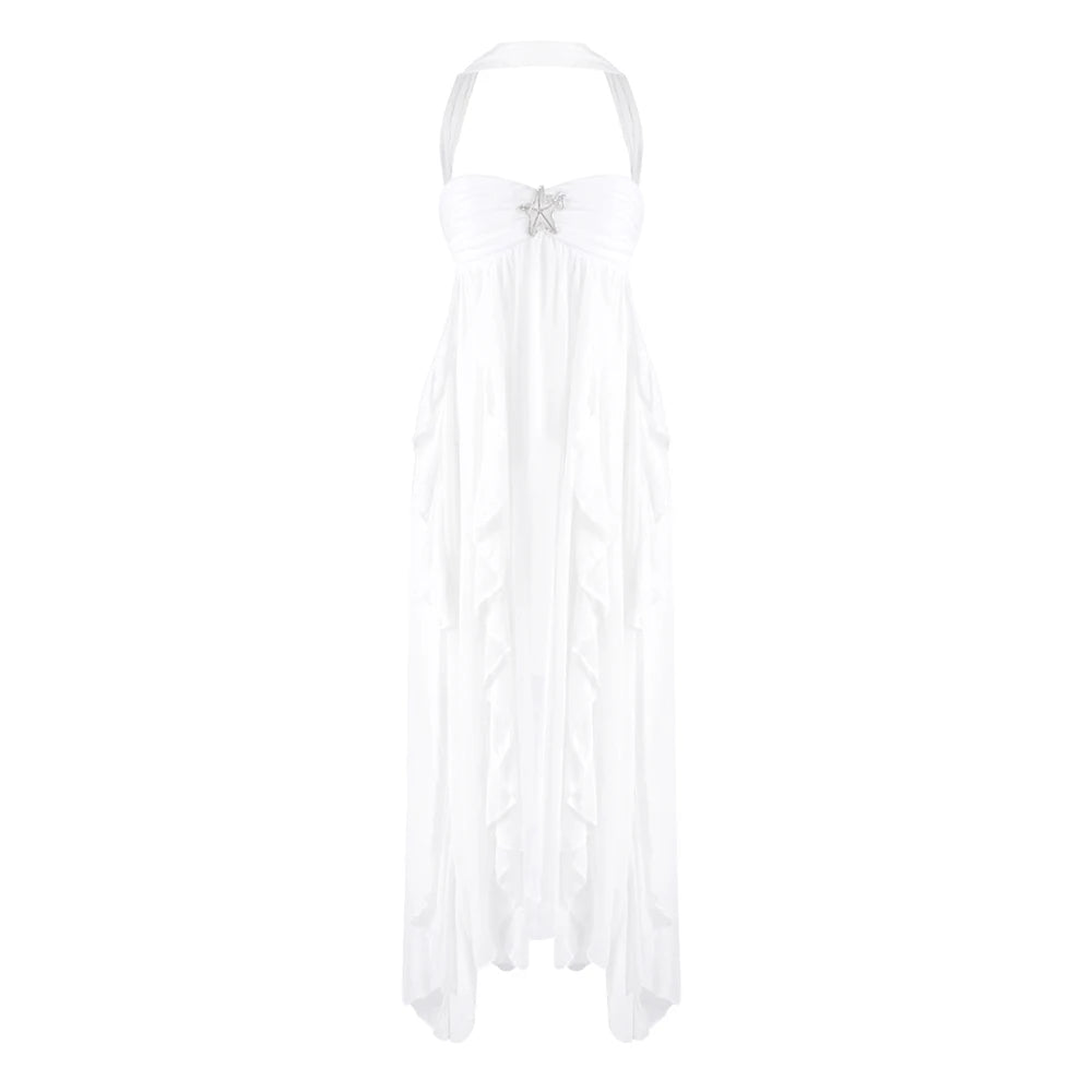 MORGAN RUFFLE DRESS