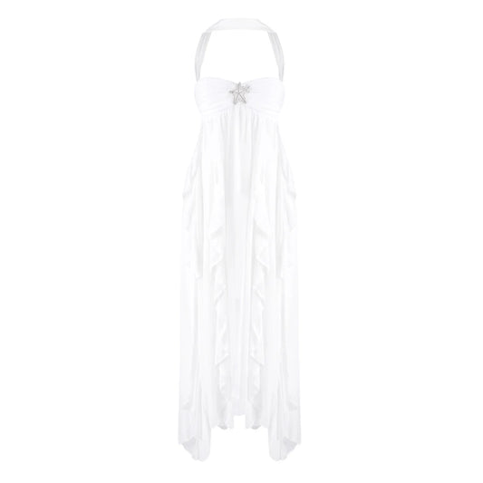 MORGAN RUFFLE DRESS