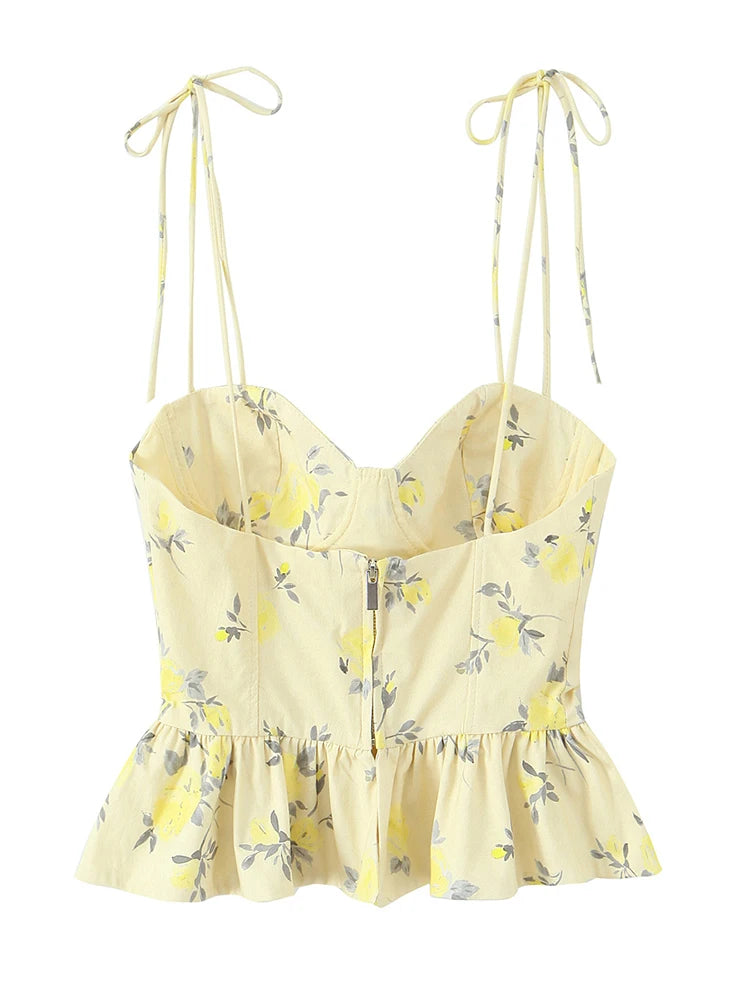 AMY FLORAL TOP