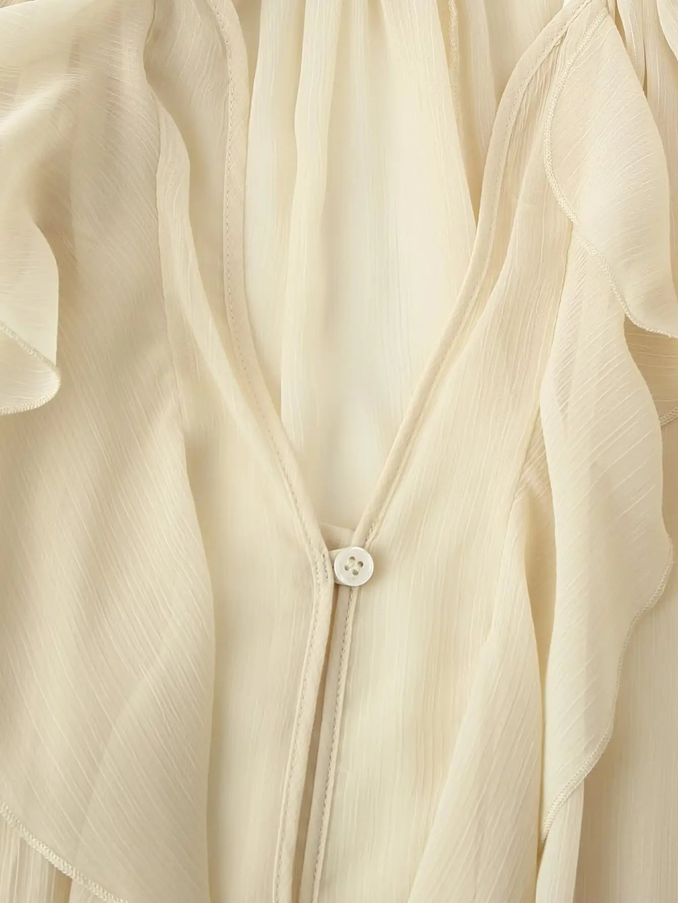 CHIARA RUFFLE BLOUSE