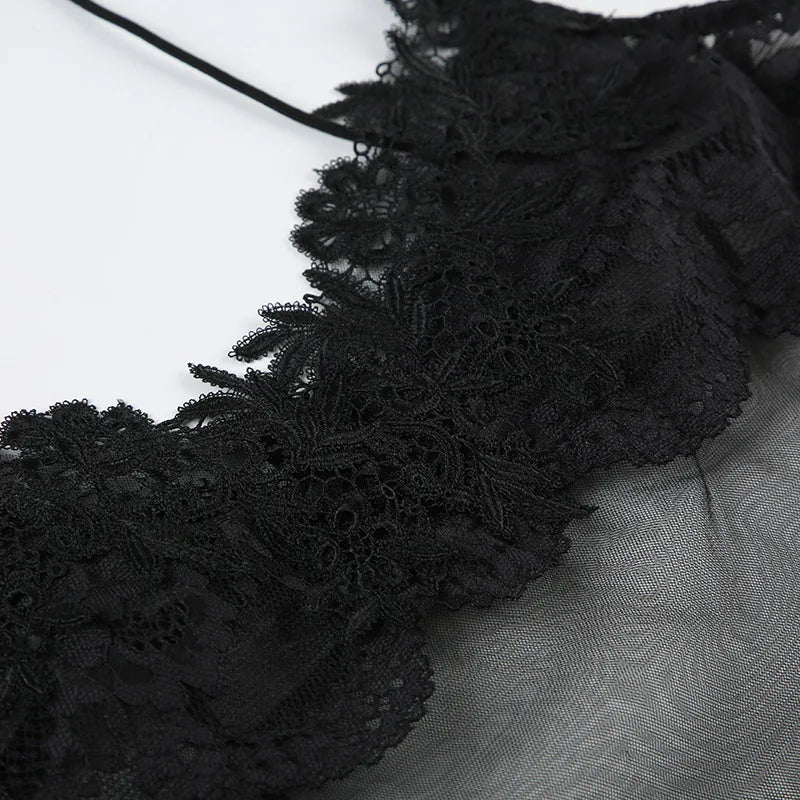 MARLIS LACE MESH DRESS