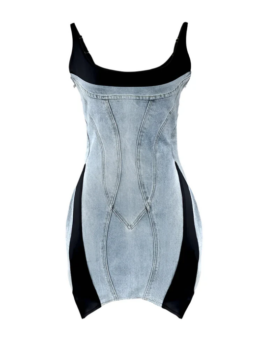 MATILDE DENIM MINI DRESS