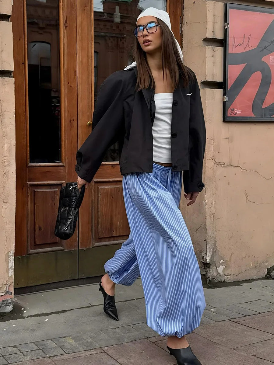 MAYA STRIPED PANTS