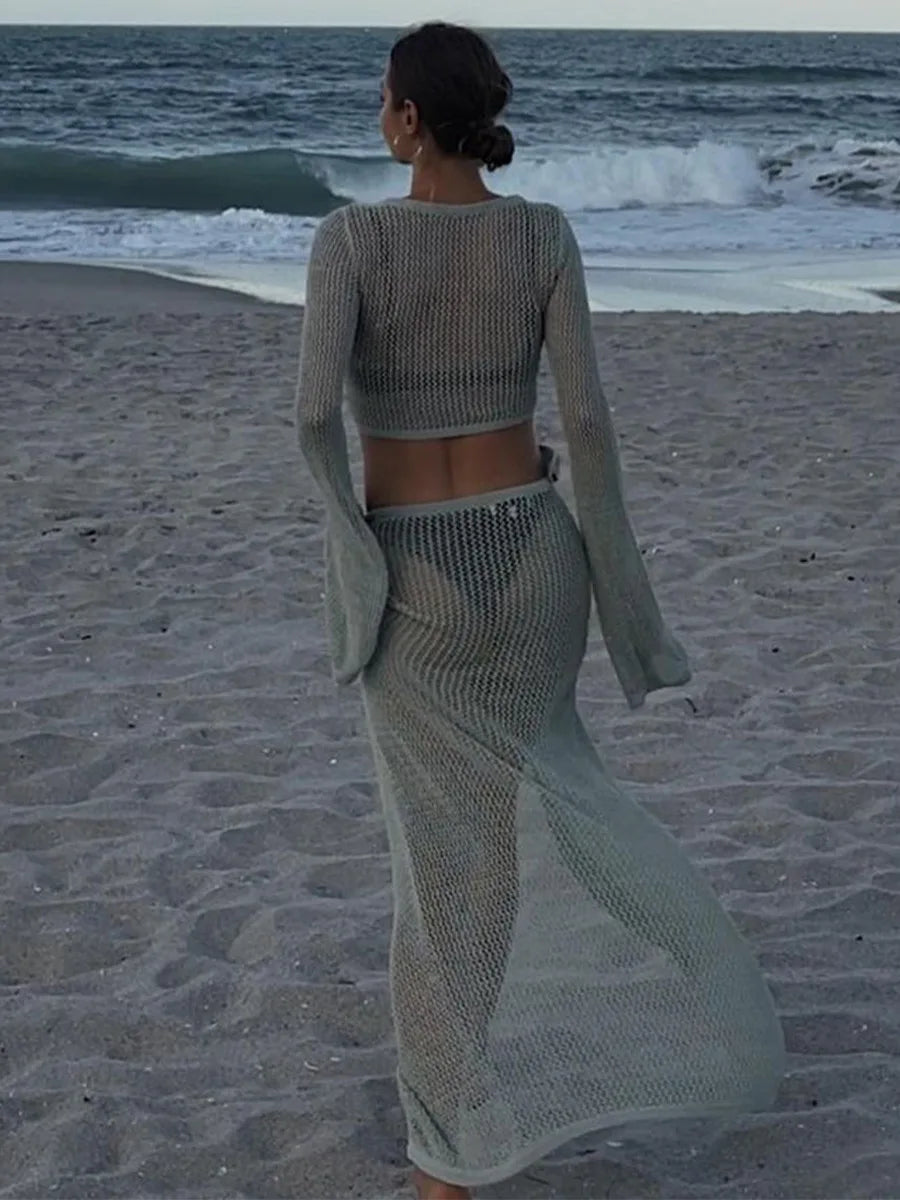 LAURA KNITTED TWO PIECE SET