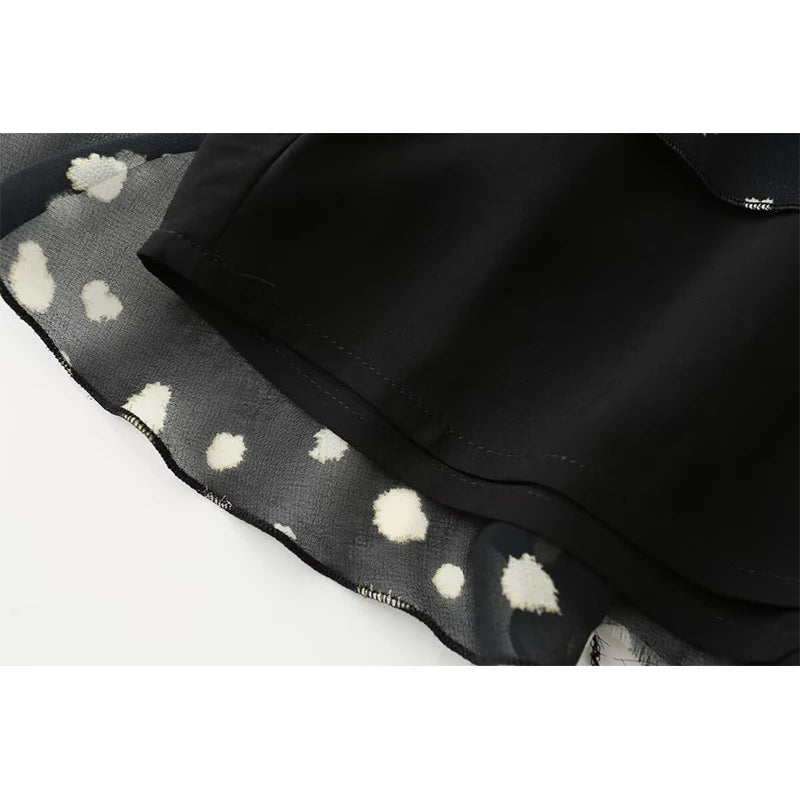 CYNTI POLKA DOT MINI DRESS