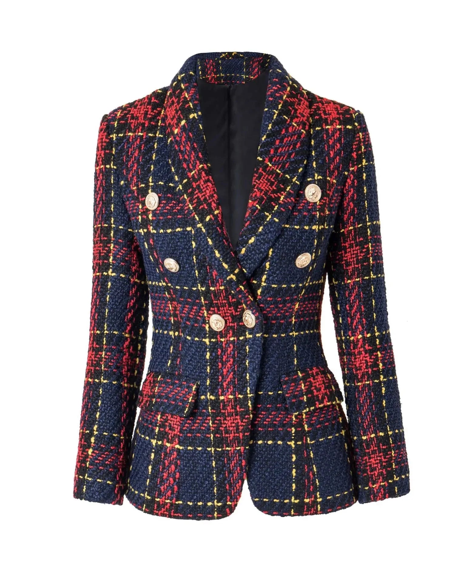 HARLOW PLAID BLAZER