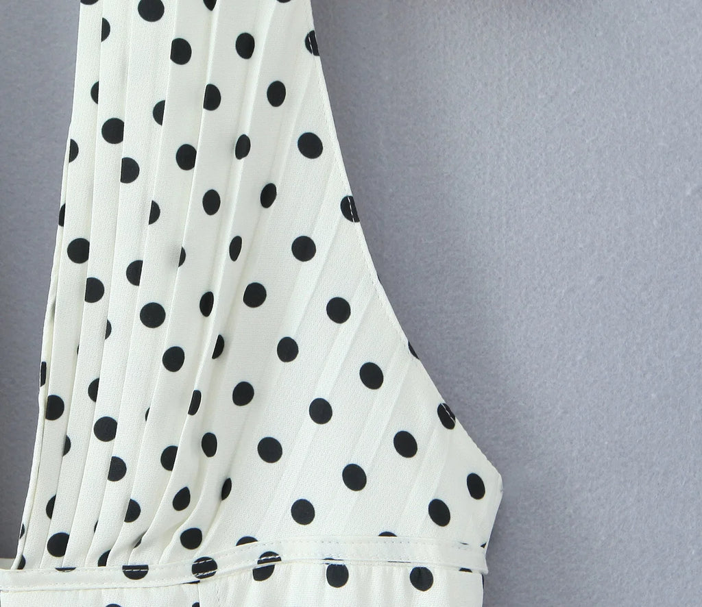 HARRIET POLKA DOT MINI DRESS