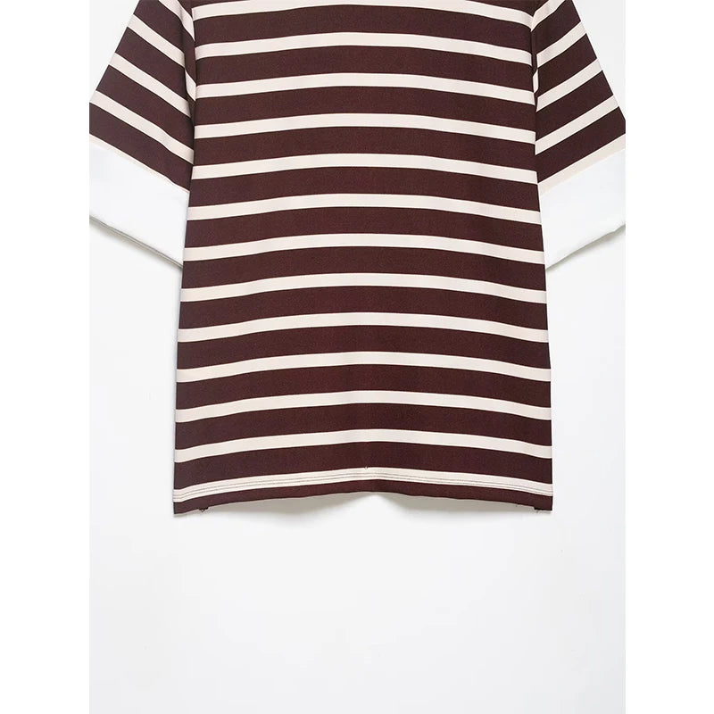 MEREDITH STRIPED T-SHIRT