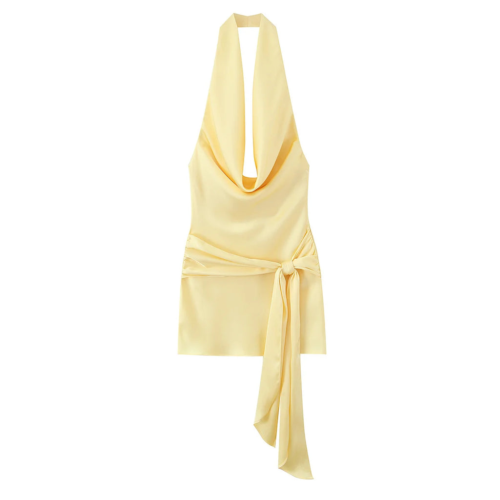 TERESIA SATIN MINI DRESS