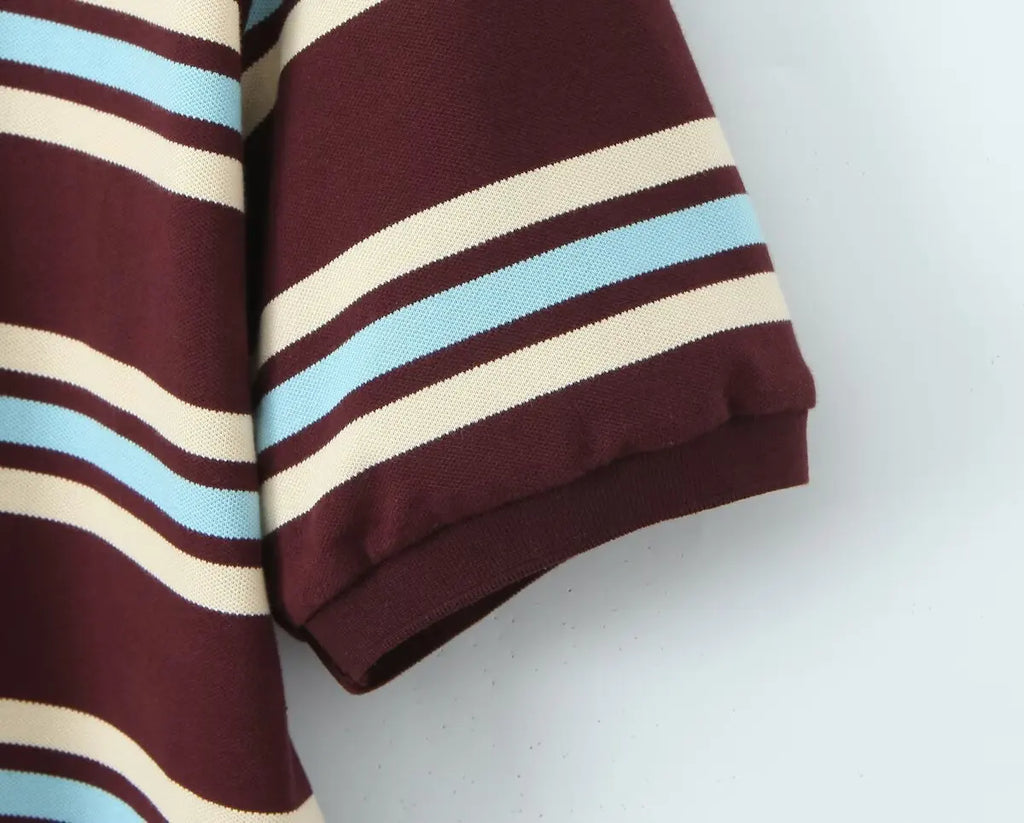 BEATRICE STRIPED T-SHIRT