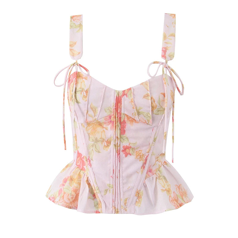 BRITTA FLORAL TOP