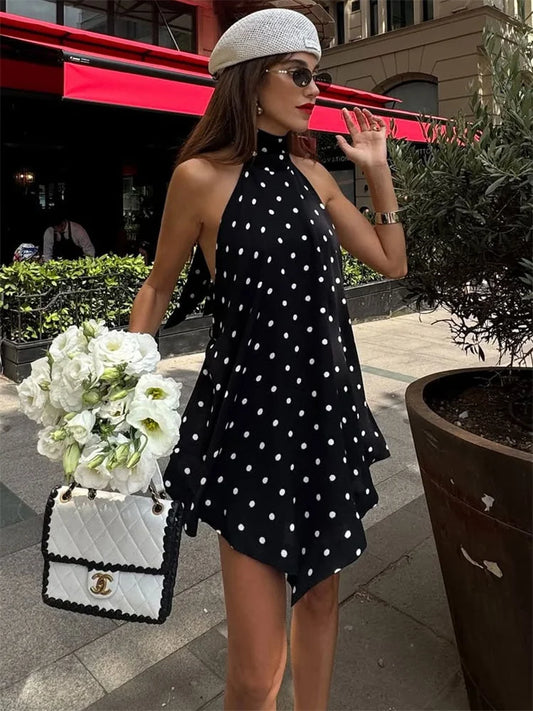 ESTHERA POLKA DOT TOP