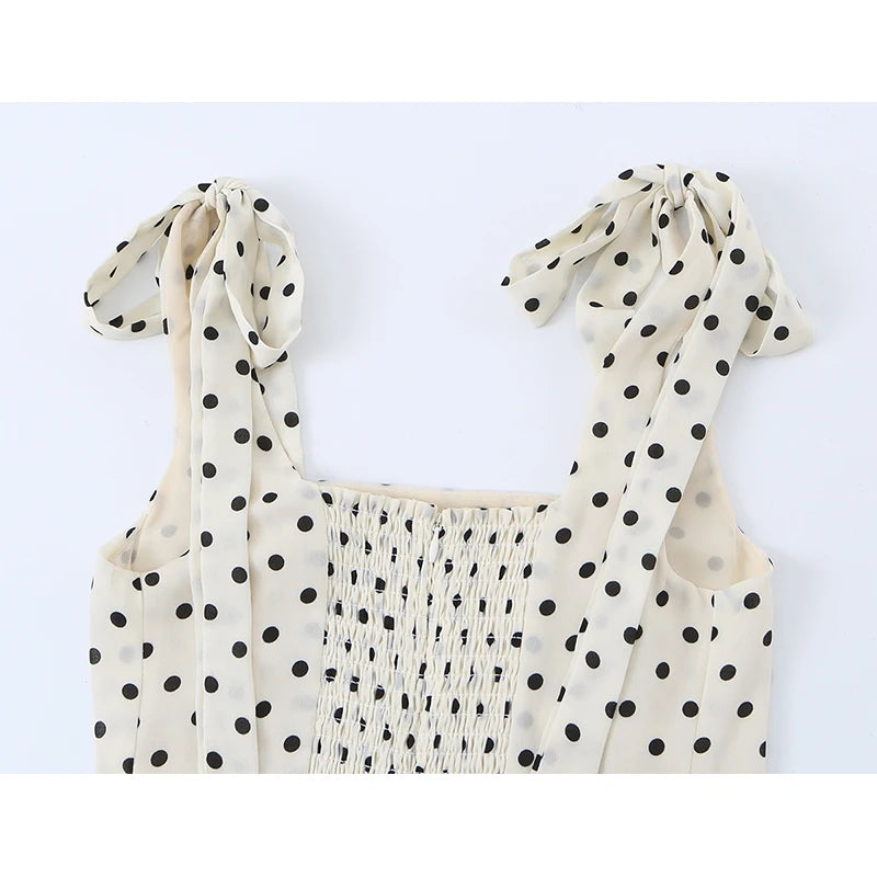 MAIDA POLKA DOT DRESS