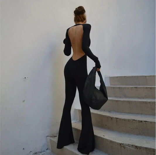 RIYA BACKLESS JUMPSUIT