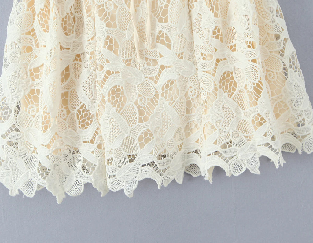 NERINA LACE MINI DRESS