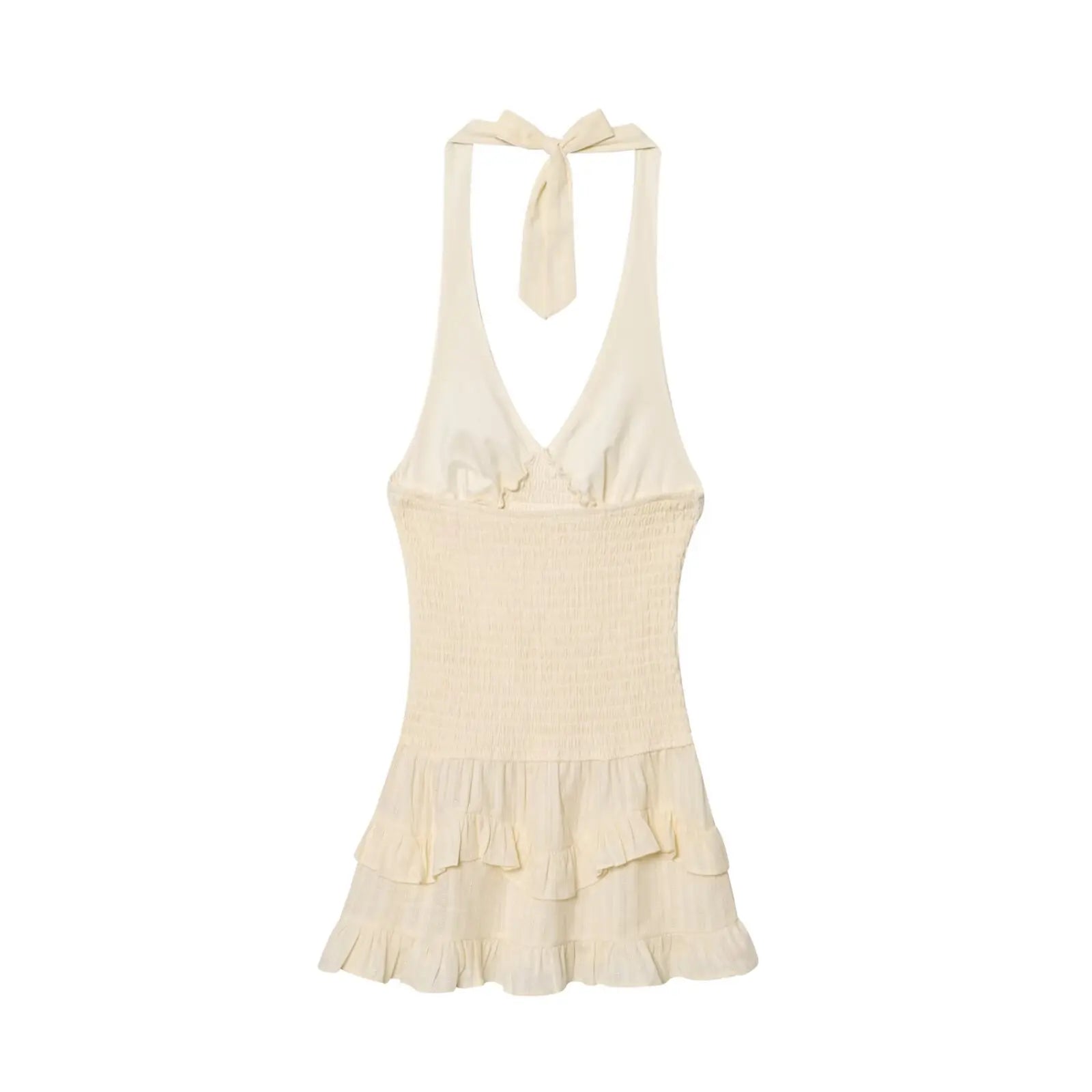 BERNICE RUFFLE MINI DRESS
