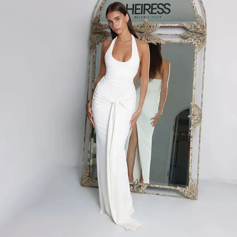 MARBELLA RUCHED MAXI DRESS
