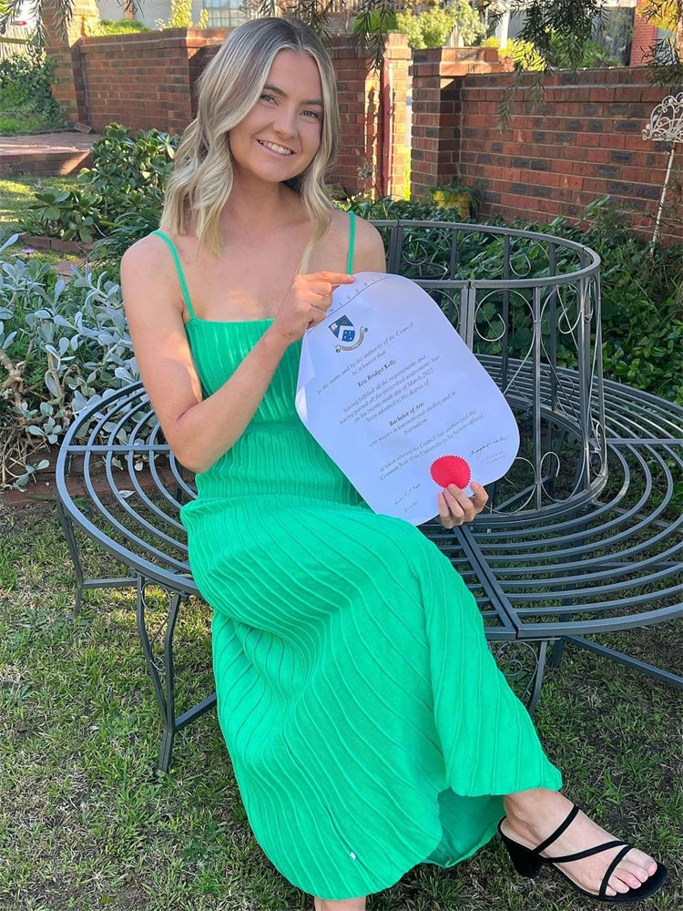 FREYA RIBBED MAXI DRESS