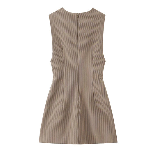 NEVA STRIPED MINI DRESS