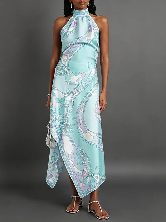 Lamur Print Dress