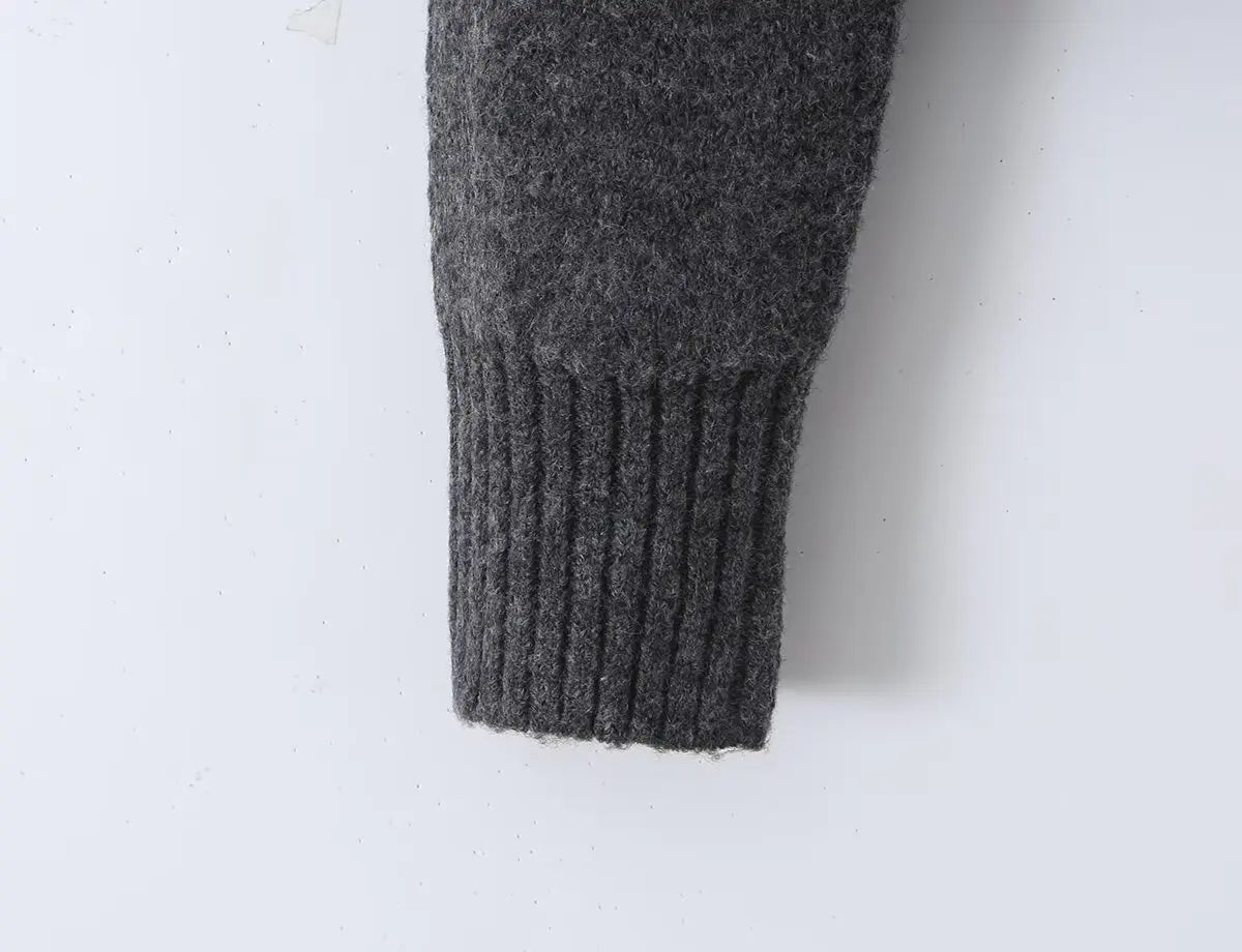 Aurora Nordic Fair Isle Zip-Up Cardigan