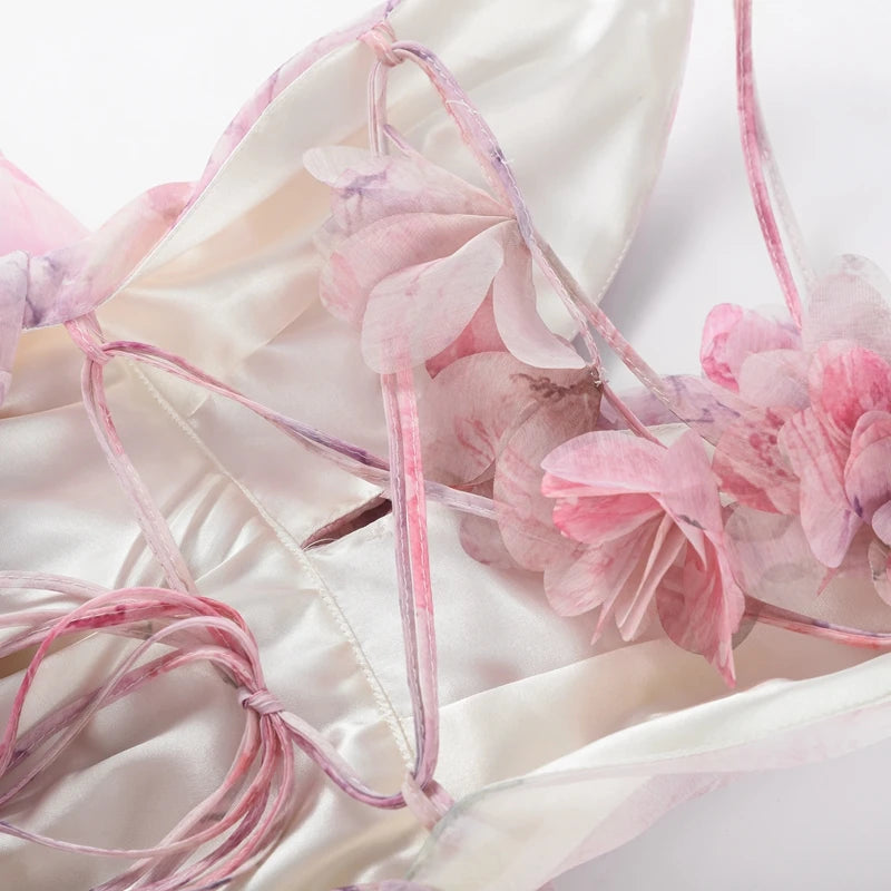 KAIA FLORAL MINI DRESS