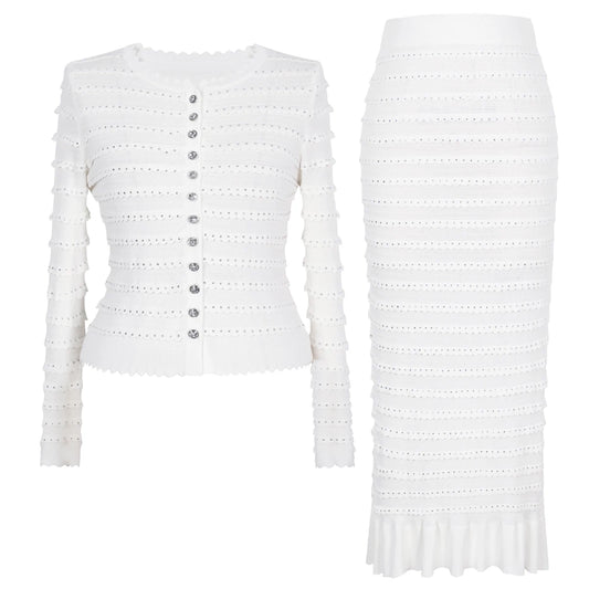 ELIZABETA KNIT CO ORD SET