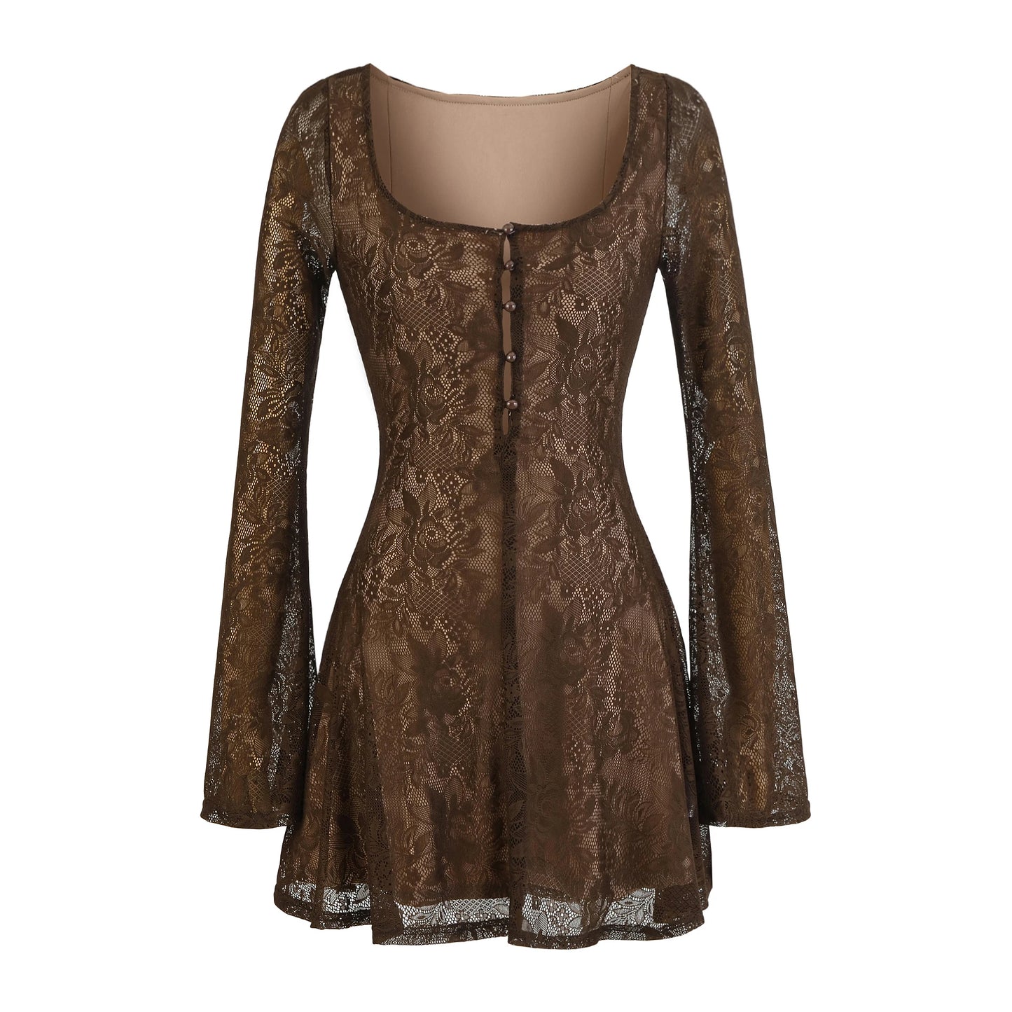 LIEN LACE MINI DRESS