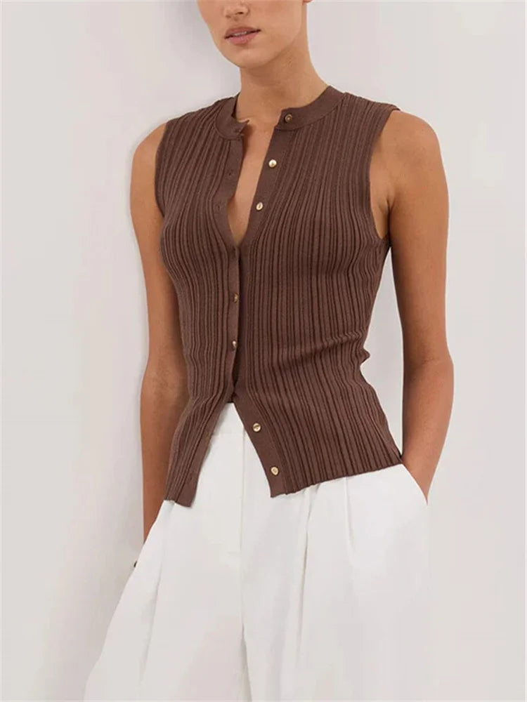 MARIENE KNIT BLOUSE