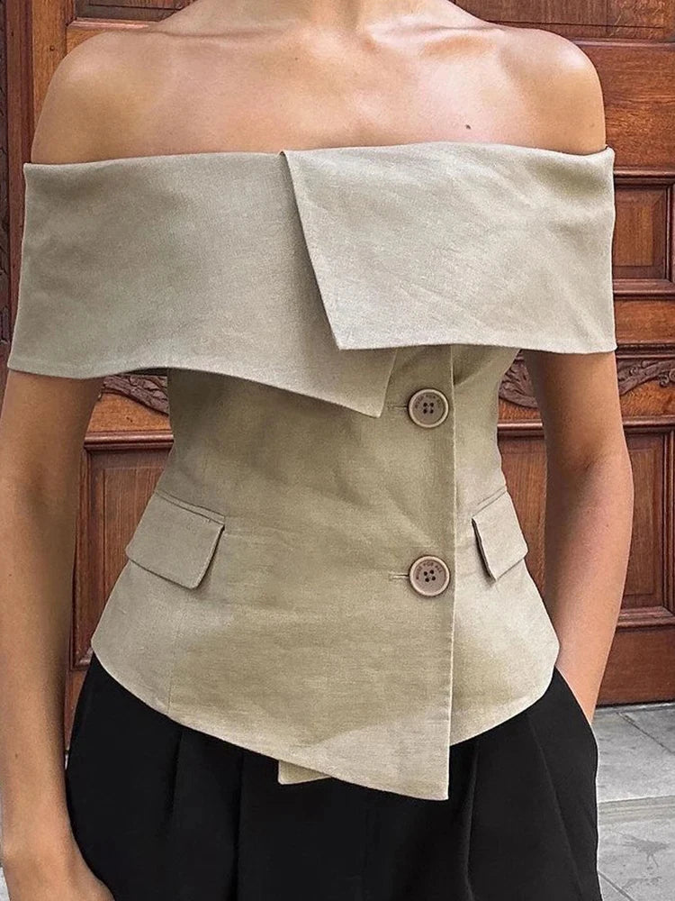 AMEL OFF SHOULDER TOP