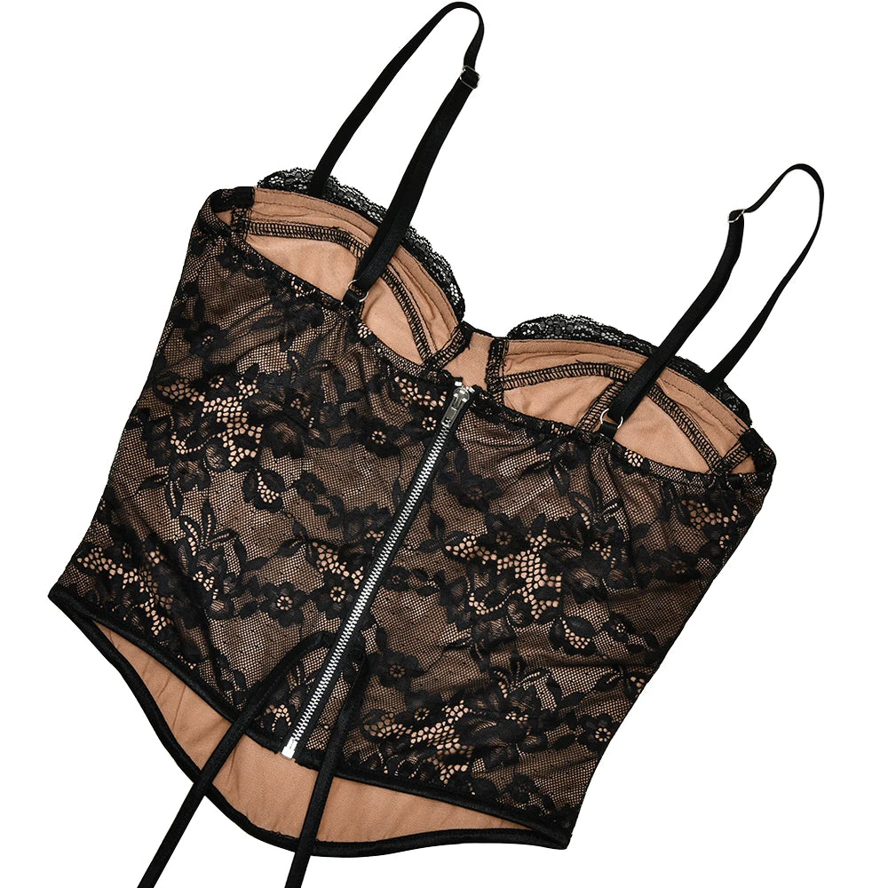 FONTAINE TWO PIECE LACE BLOUSE