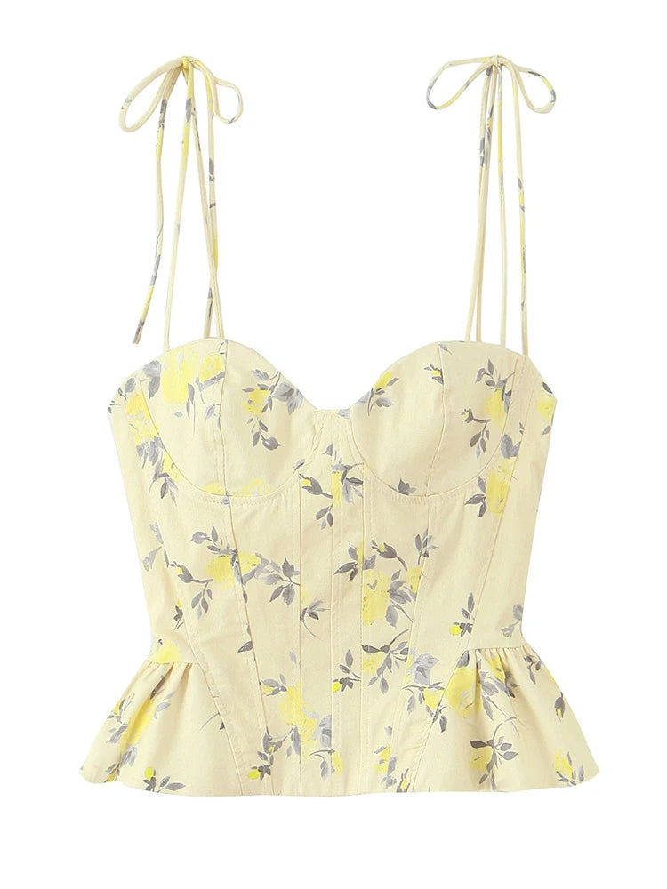 AMY FLORAL TOP