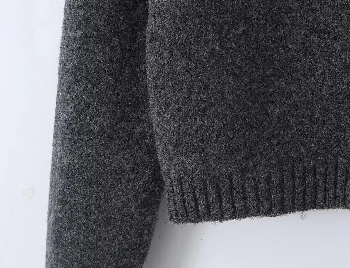 Aurora Nordic Fair Isle Zip-Up Cardigan