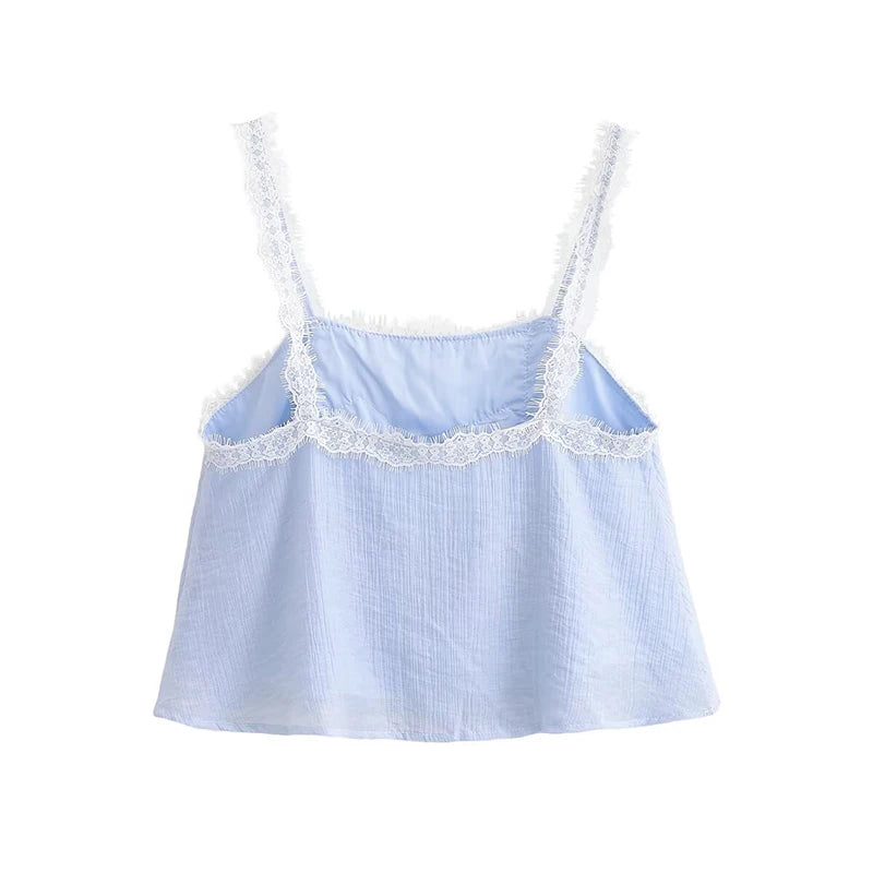 SANA CO-ORD LACE TOP