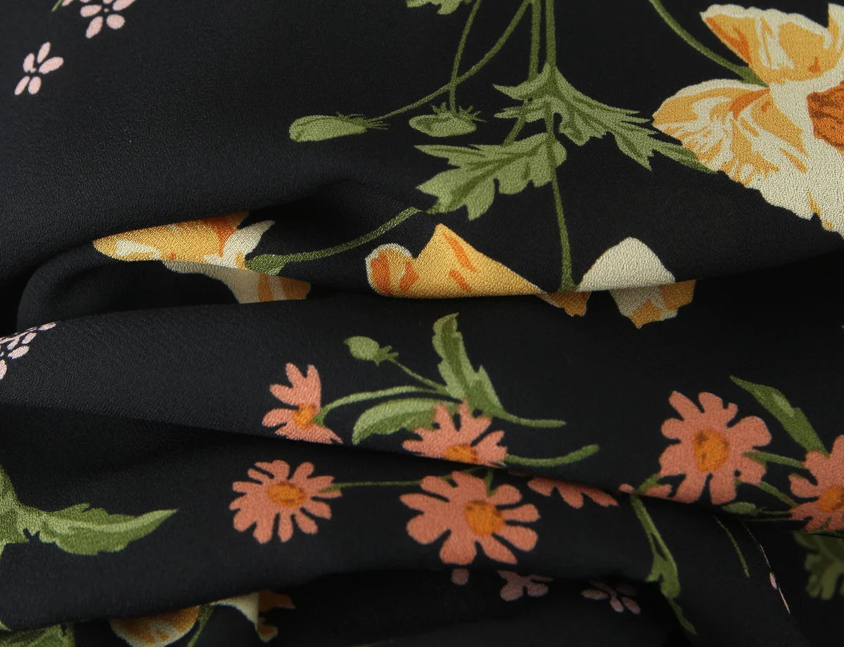 SARA FLORAL MINI DRES