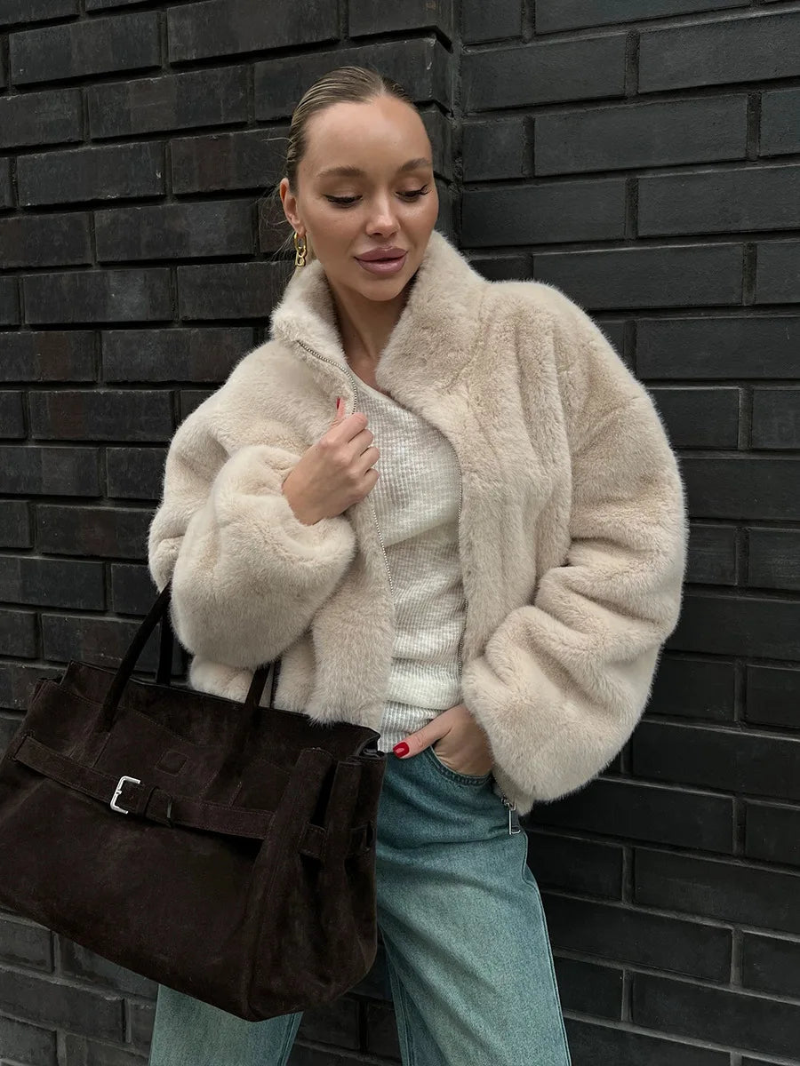 LOLA FAUX FUR JACKET