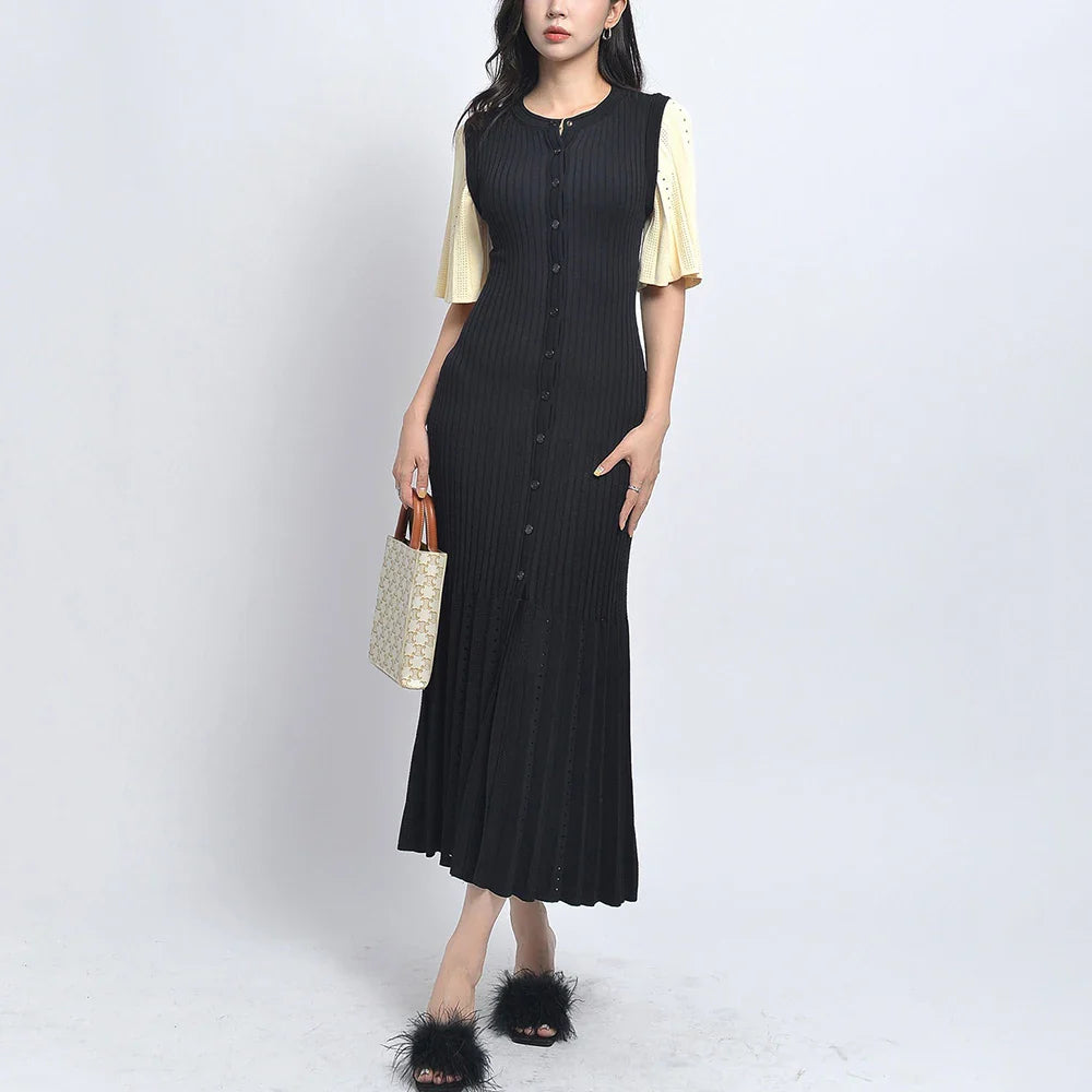 NYLA KNITTED MAXI DRESS